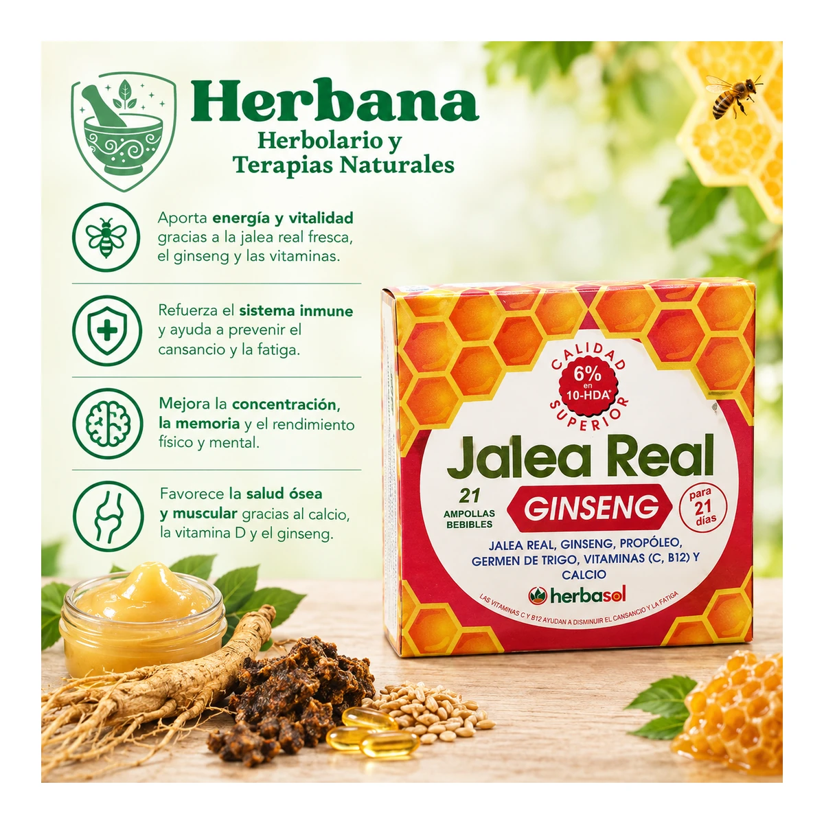 Jalea Real Ginseng