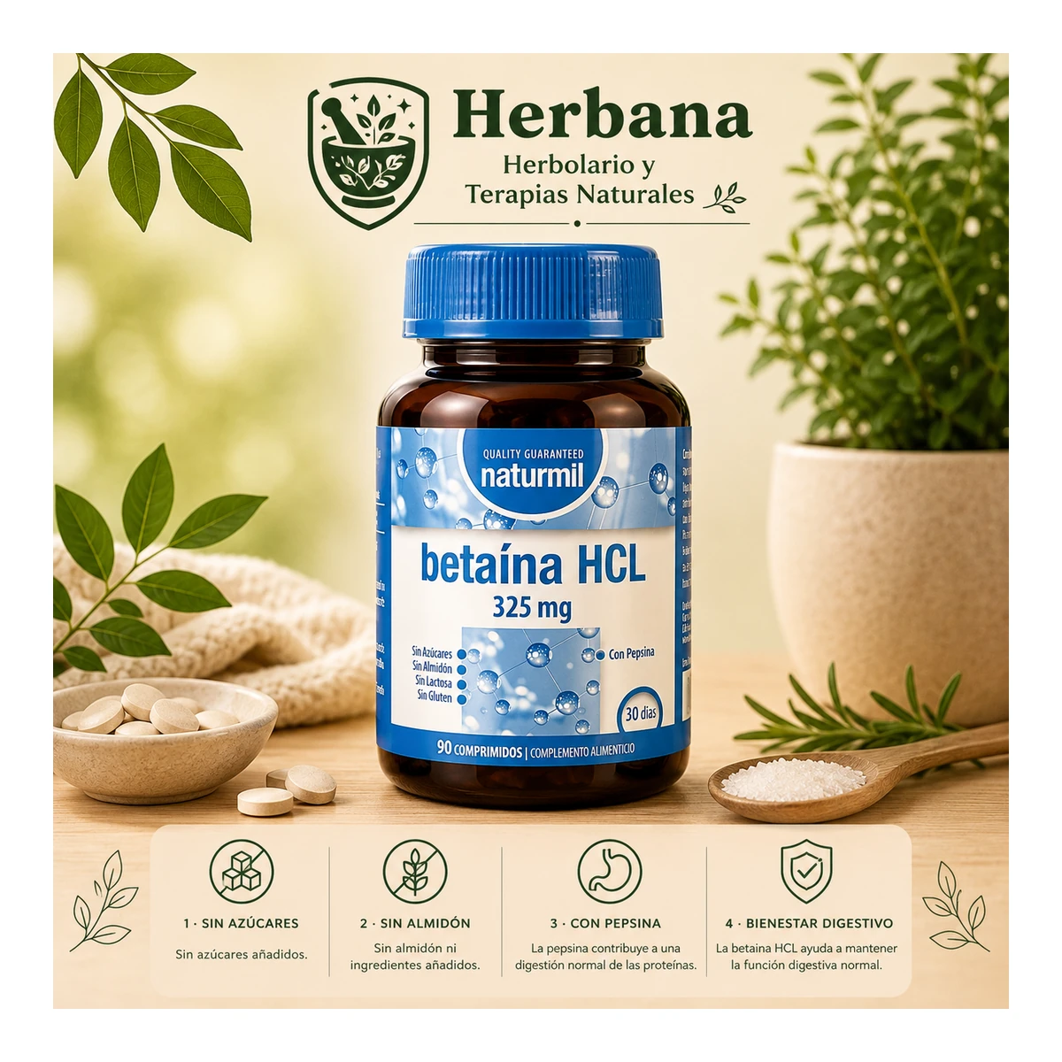 Betaína HCL