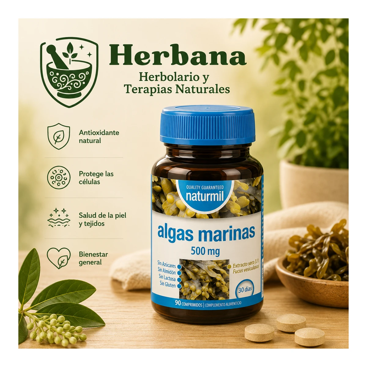 Algas marinas