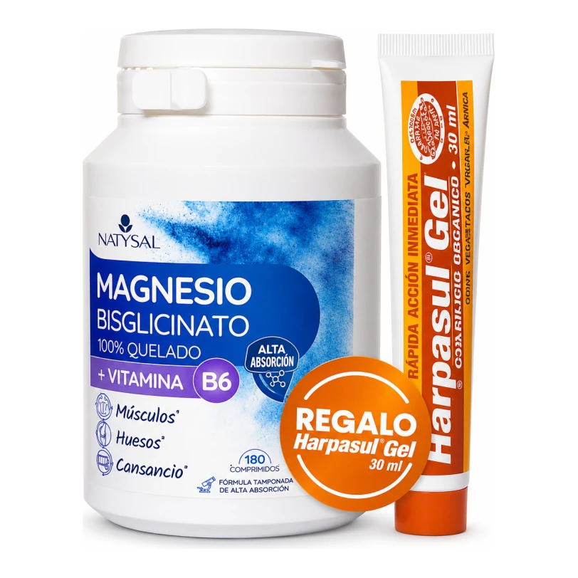 Magnesio bisglicinato 180 com