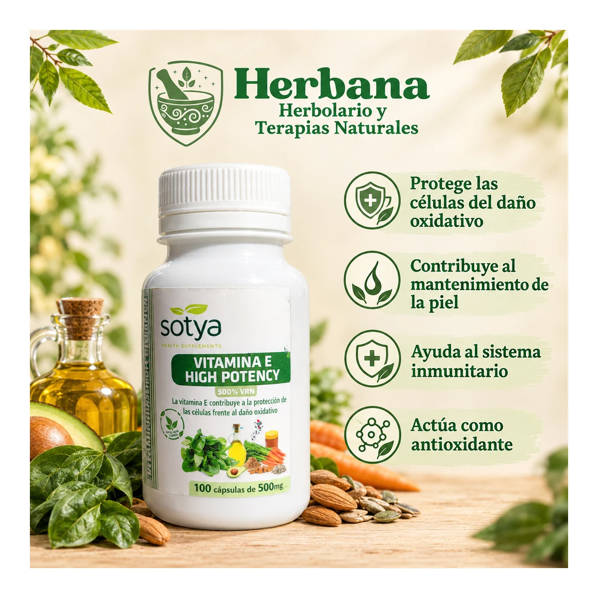Vitamina E High potency
